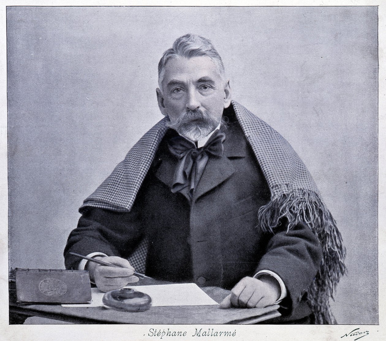 Mallarme (1842-1898) - valokuvaus Nadar, Carnavalet. tekijältä Nadar