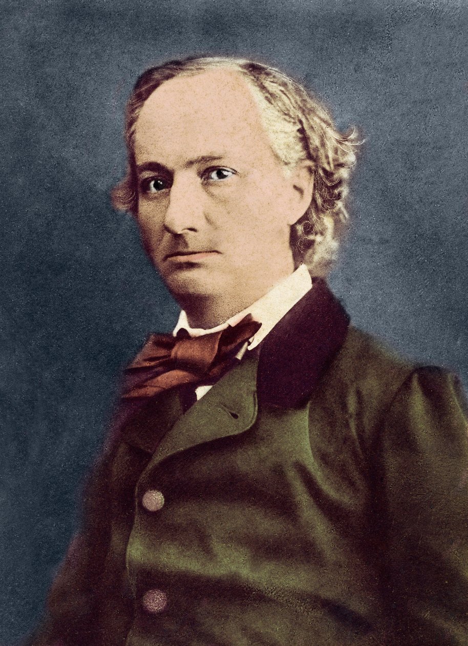 Charles Baudelairen muotokuva (Pariisi tekijältä Nadar