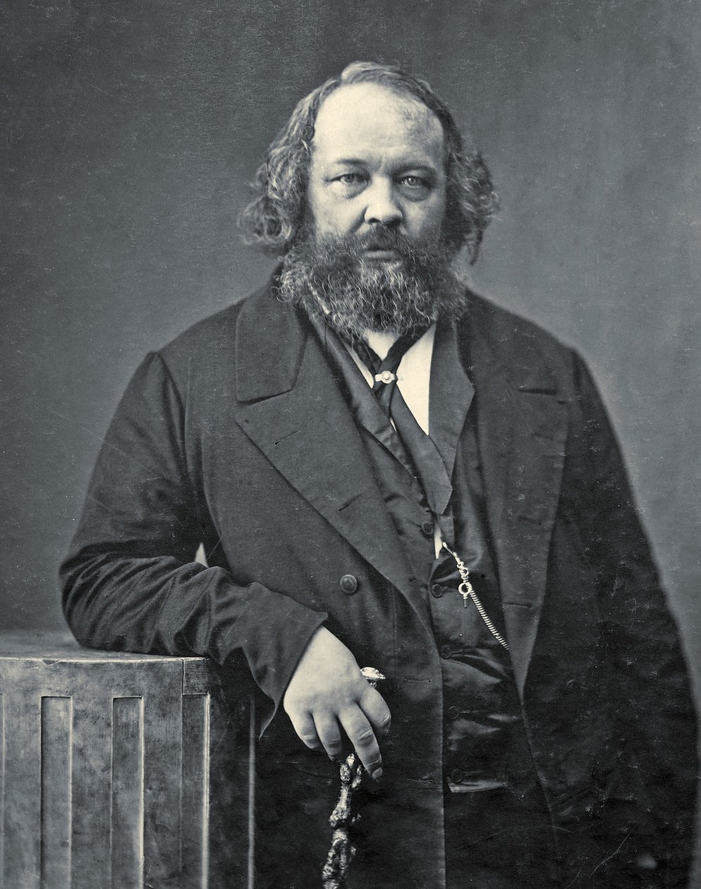 Mihail Aleksandrovich Bakuninin muotokuva, n. 1860 (mv/w kuva) tekijältä Nadar