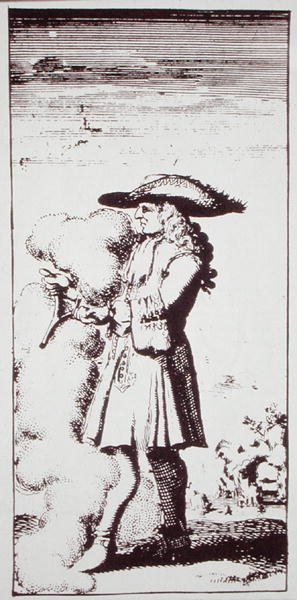L. L. de Vallemontin "La Physique Occulten" ennustussauva, joka on kuvattu 1800-luvun lopulla julkaistussa "History of Magic" -kirjassa (litho) tekijältä (after) Dutch School