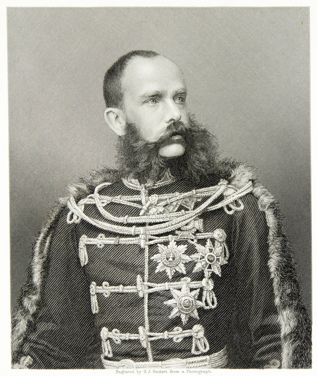 Francis Joseph (kaiverrus) tekijältä (after) English photographer
