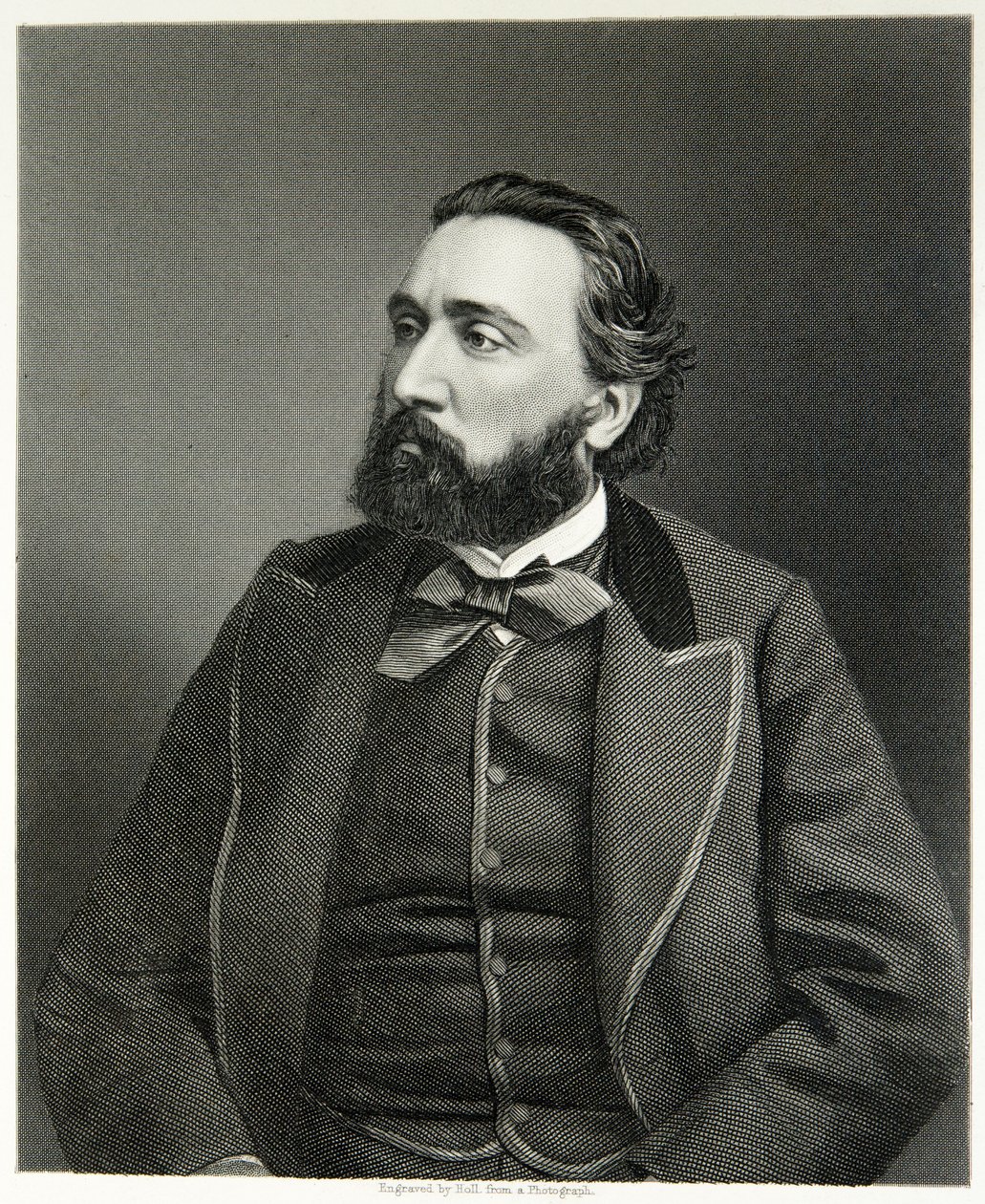 Leon Gambetta (kaiverrus) tekijältä (after) English photographer