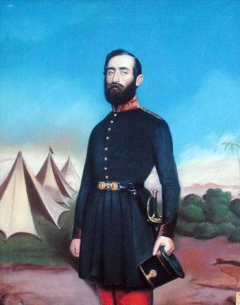 Tohtori Marmonnier (1813-91) Ranskan armeijan kirurgi Afrikassa tekijältä (after) French School