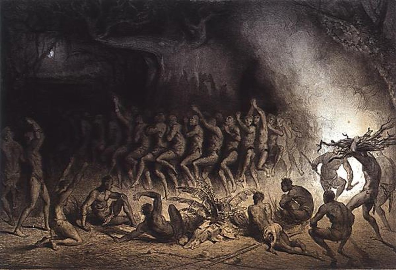 Neekerin uskonnollinen tanssi, Pierre Tremaux