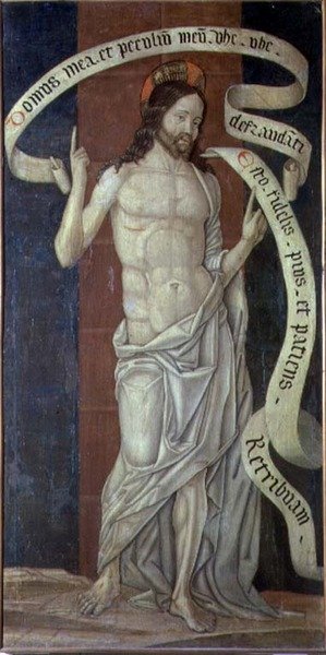 Kristus Lunastaja (tempera) tekijältä (attr. to) Antonio da Pavia
