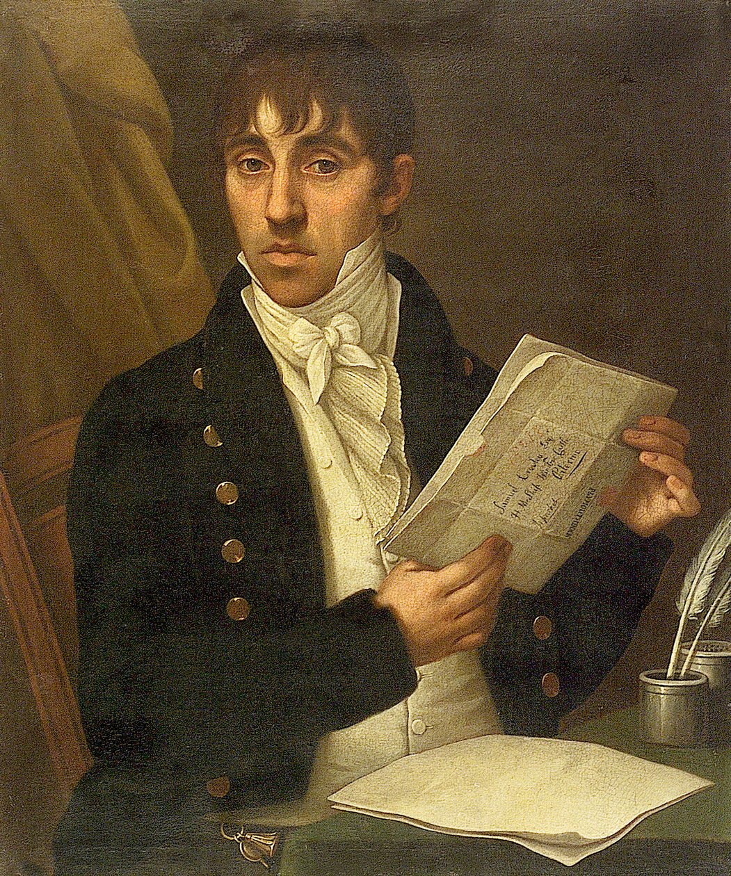 Samuel Crowley, kassanhoitaja (k.1836 tai 1837). tekijältä (attr.to) Italian School