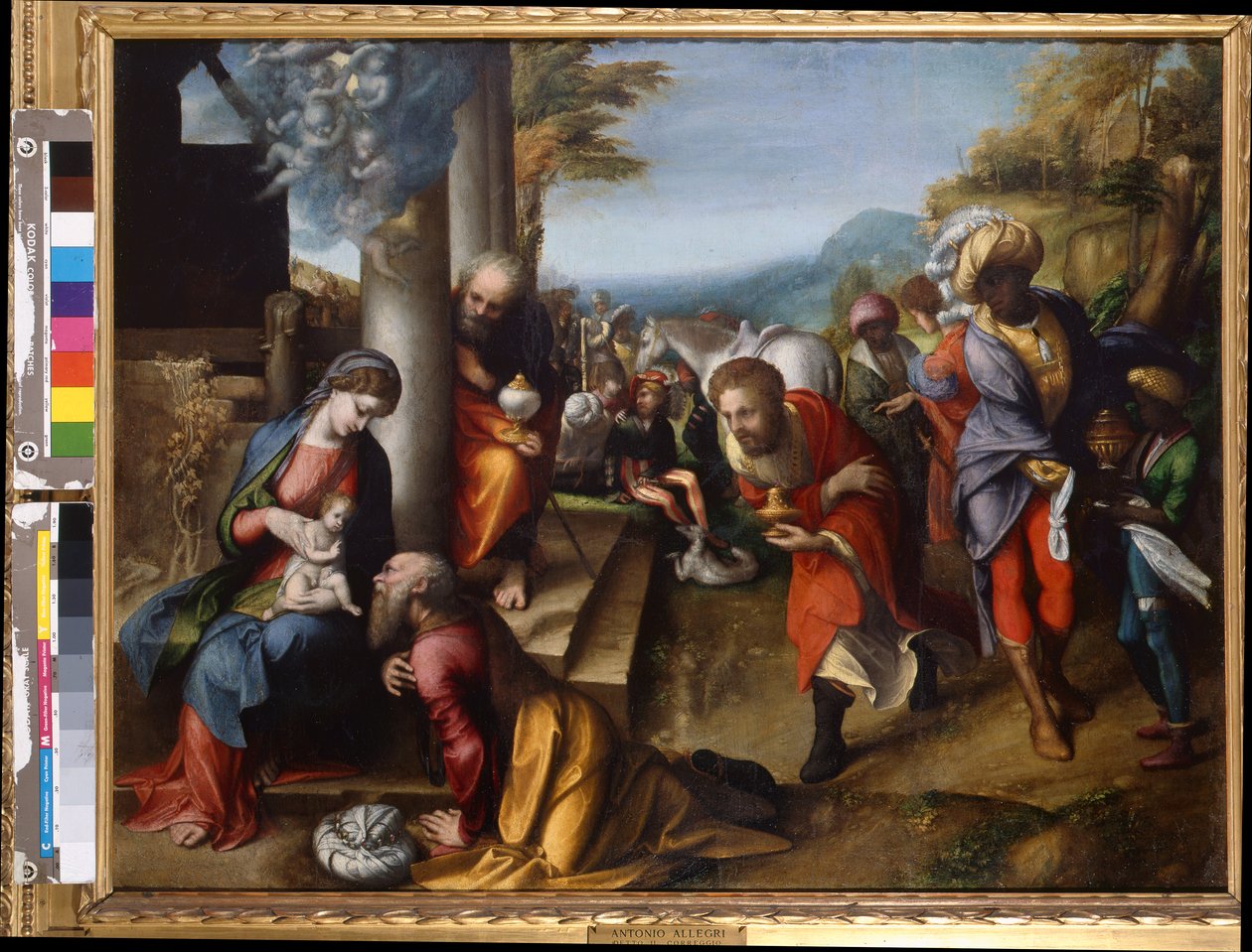 Maagien palvonta tekijältä (c.1489 1534) Correggio