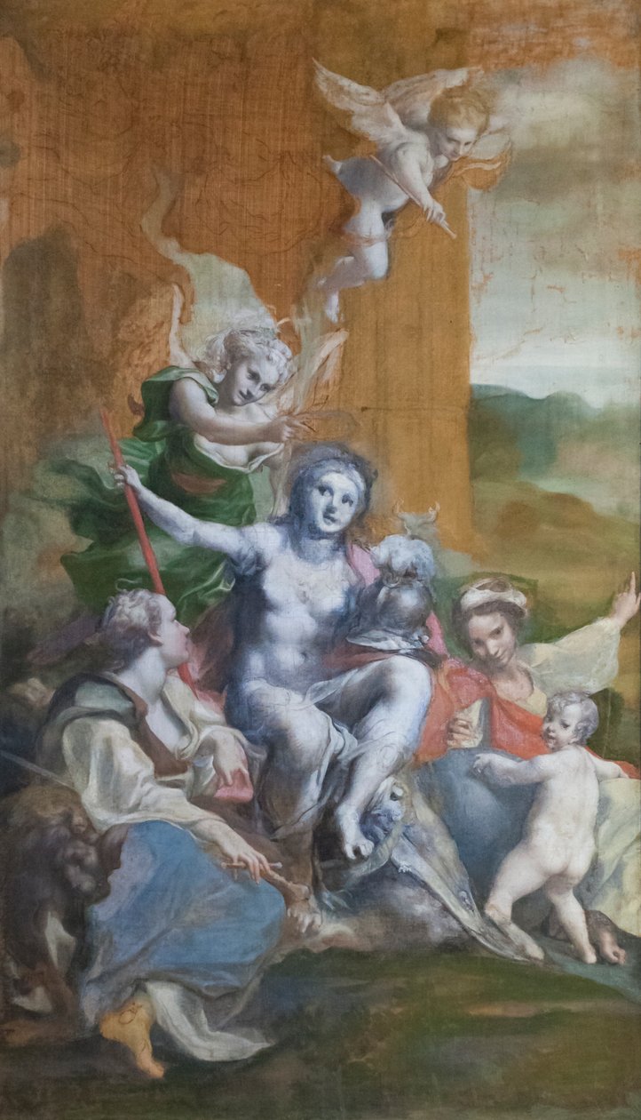 Allegoria hyveestä tekijältä (c.1489 1534) Correggio