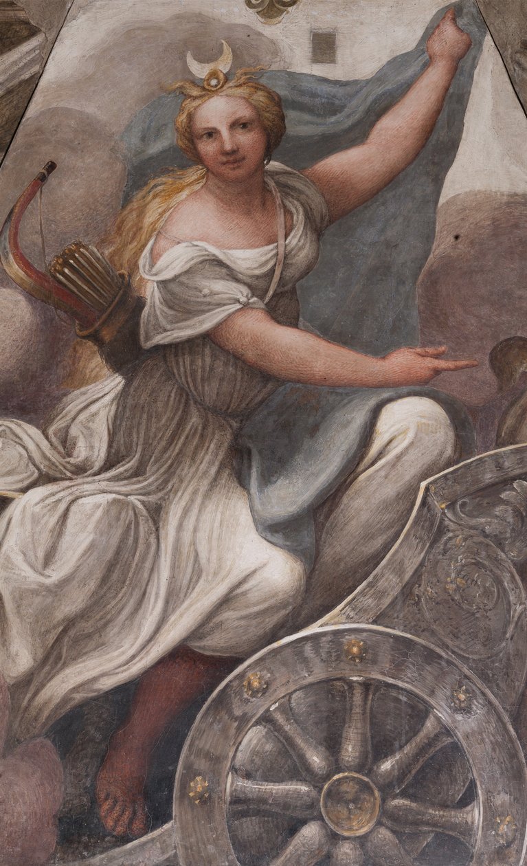 Diana vaunuissa tekijältä (c.1489 1534) Correggio