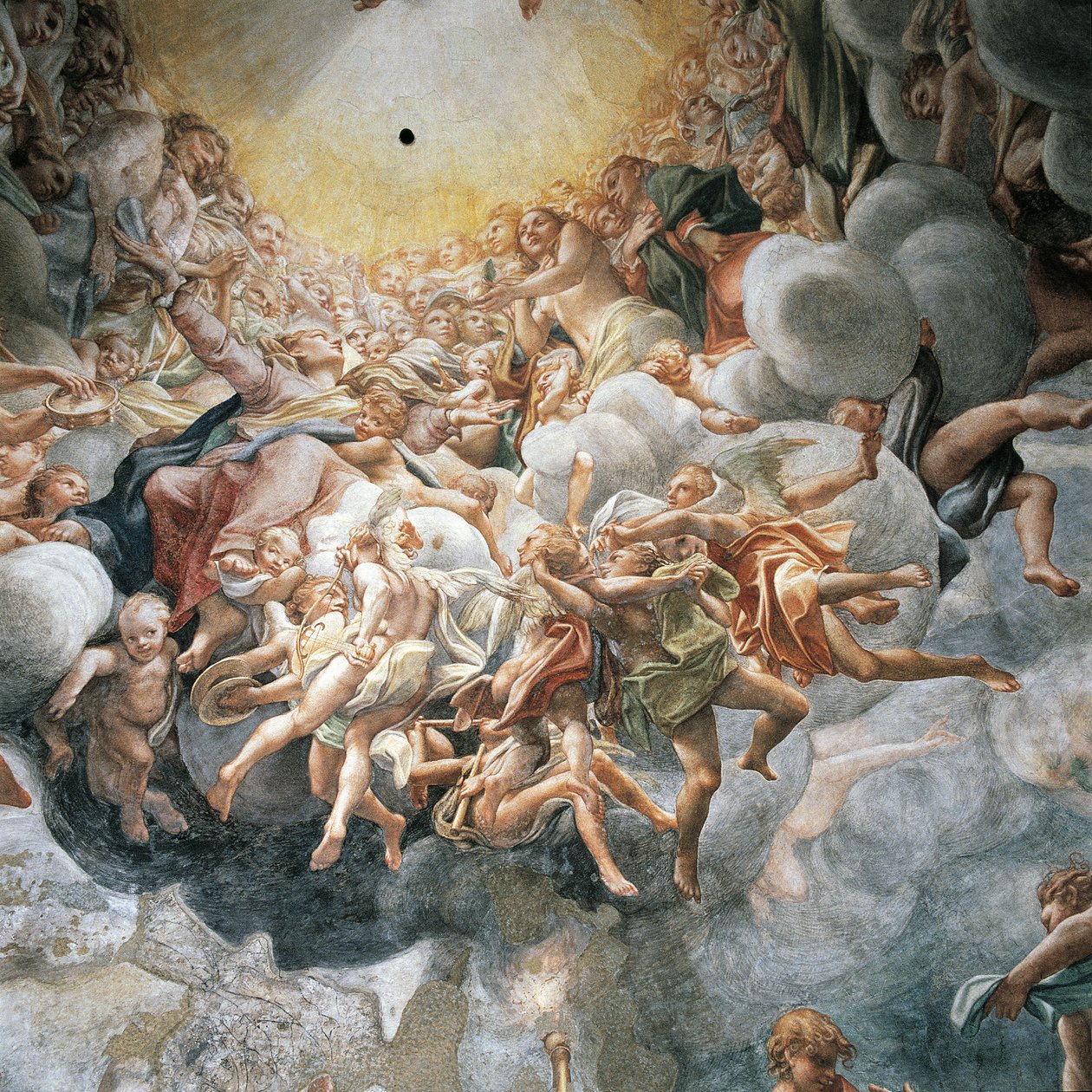 Assumpció de la Verge, domefinnish tekijältä (c.1489 1534) Correggio