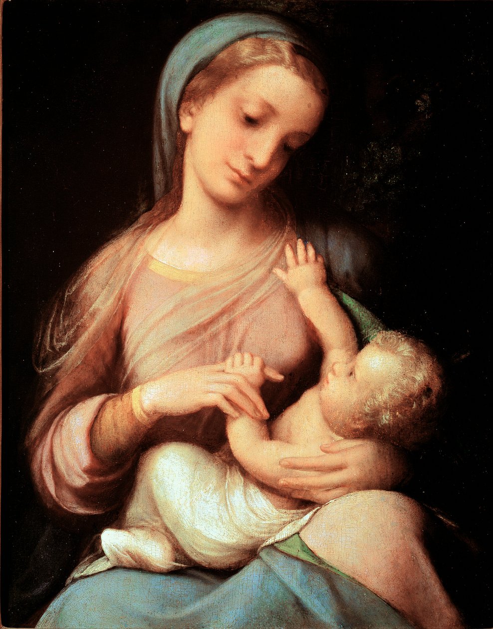 Neitsyt ja lapsi tekijältä (c.1489 1534) Correggio
