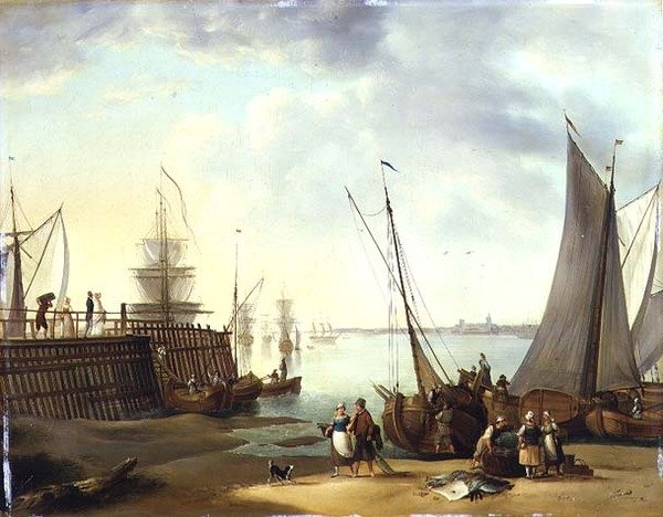 Hollannin merenkulku tekijältä (fl.1860) W.W.