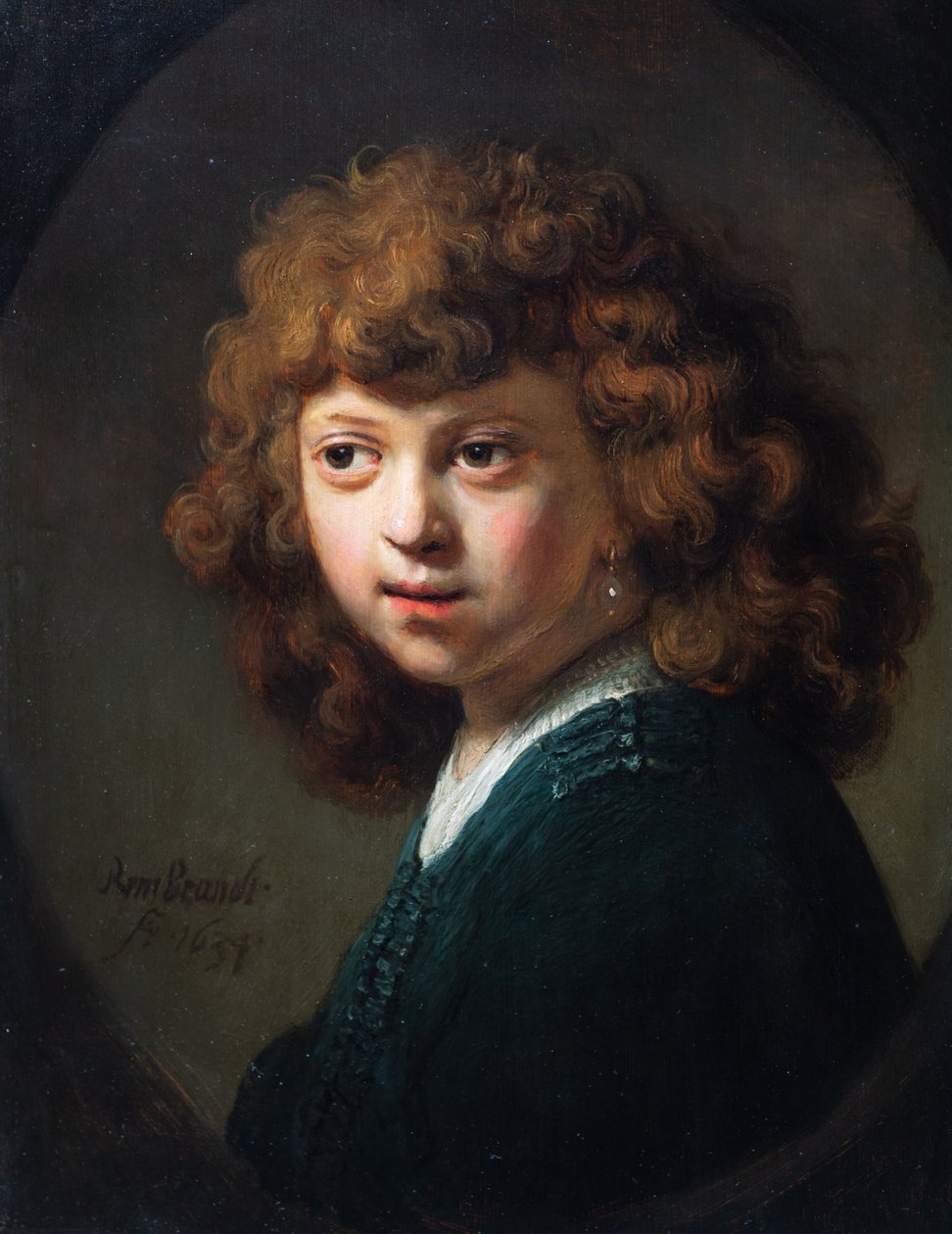 Pojan muotokuva tekijältä (studio of) Rembrandt Harmensz. van Rijn
