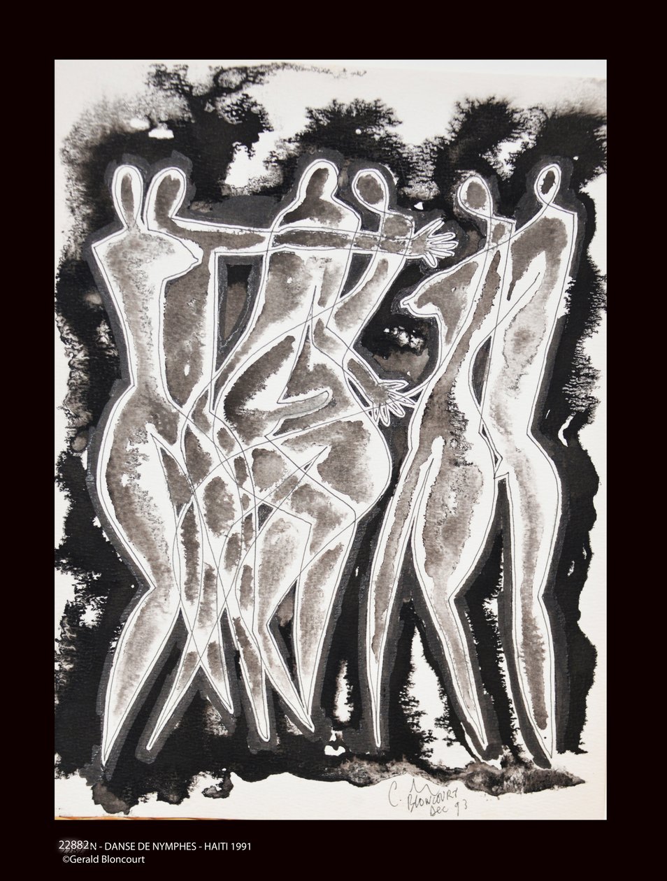 22882N - NYMPH DANCE - HAITI 1991 tekijältä Unknown