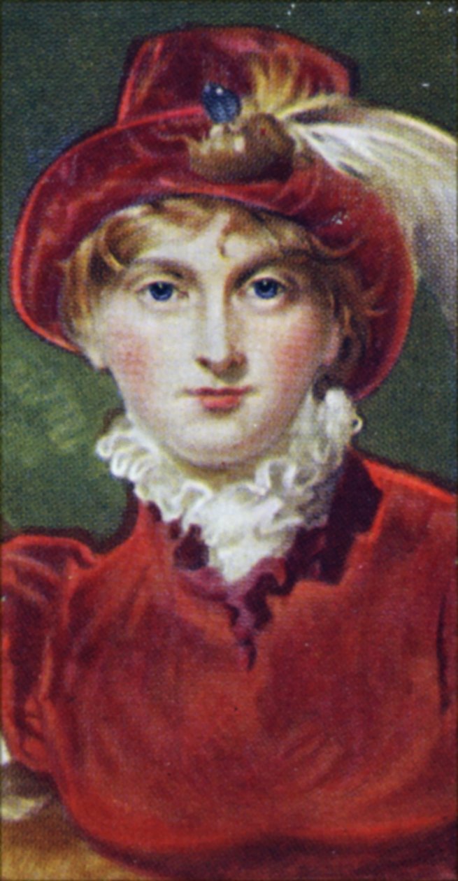 Caroline Brunswickista. tekijältä Unknown