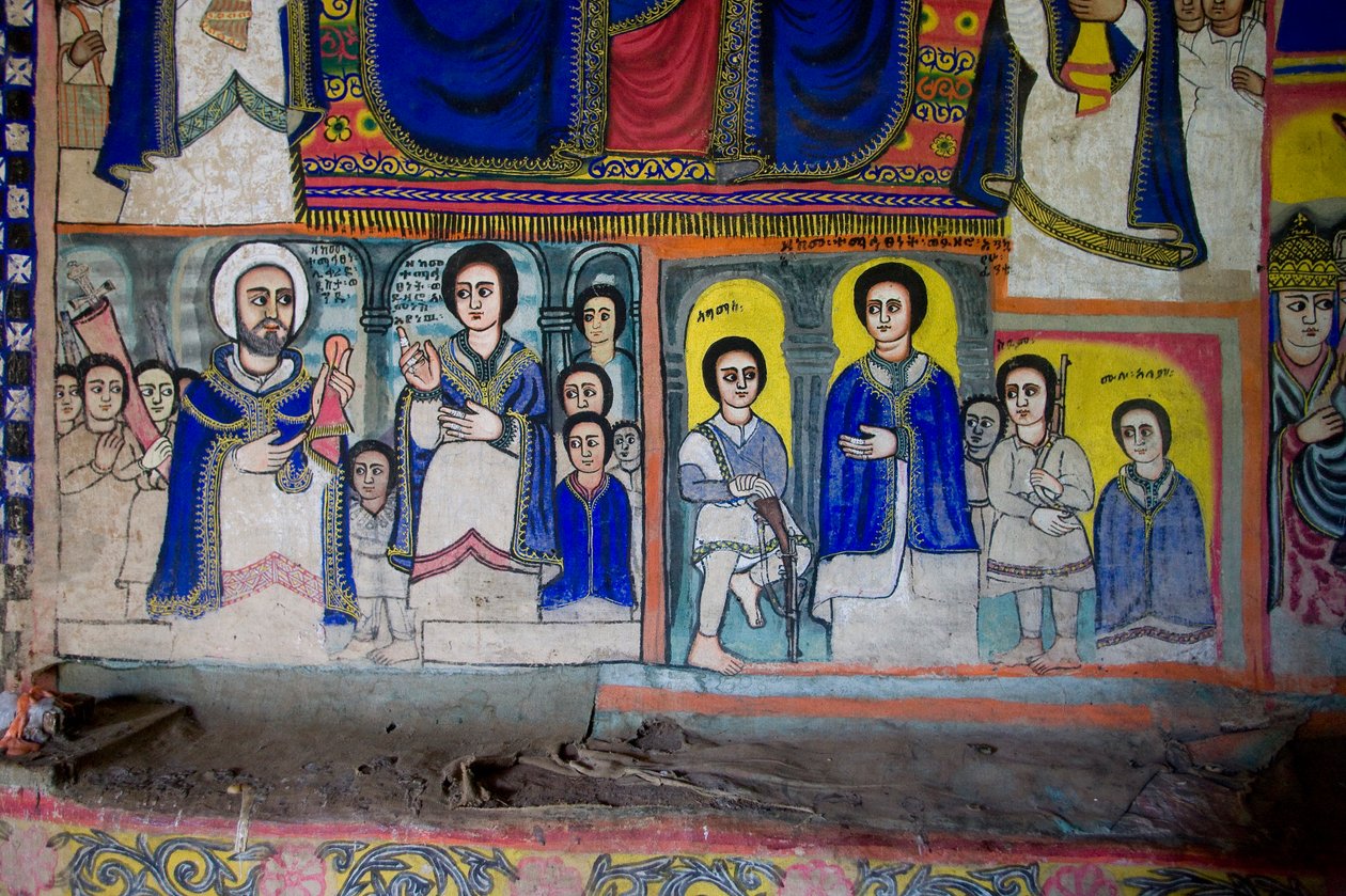 Debir Sina Mary Church, Gorgora, Lake Tana, Etiopia, Afrikka tekijältä Unknown