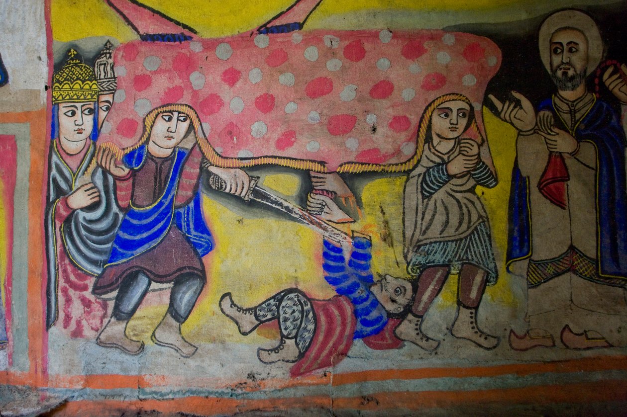 Debir Sina Mary Church, Gorgora, Lake Tana, Etiopia, Afrikka tekijältä Unknown