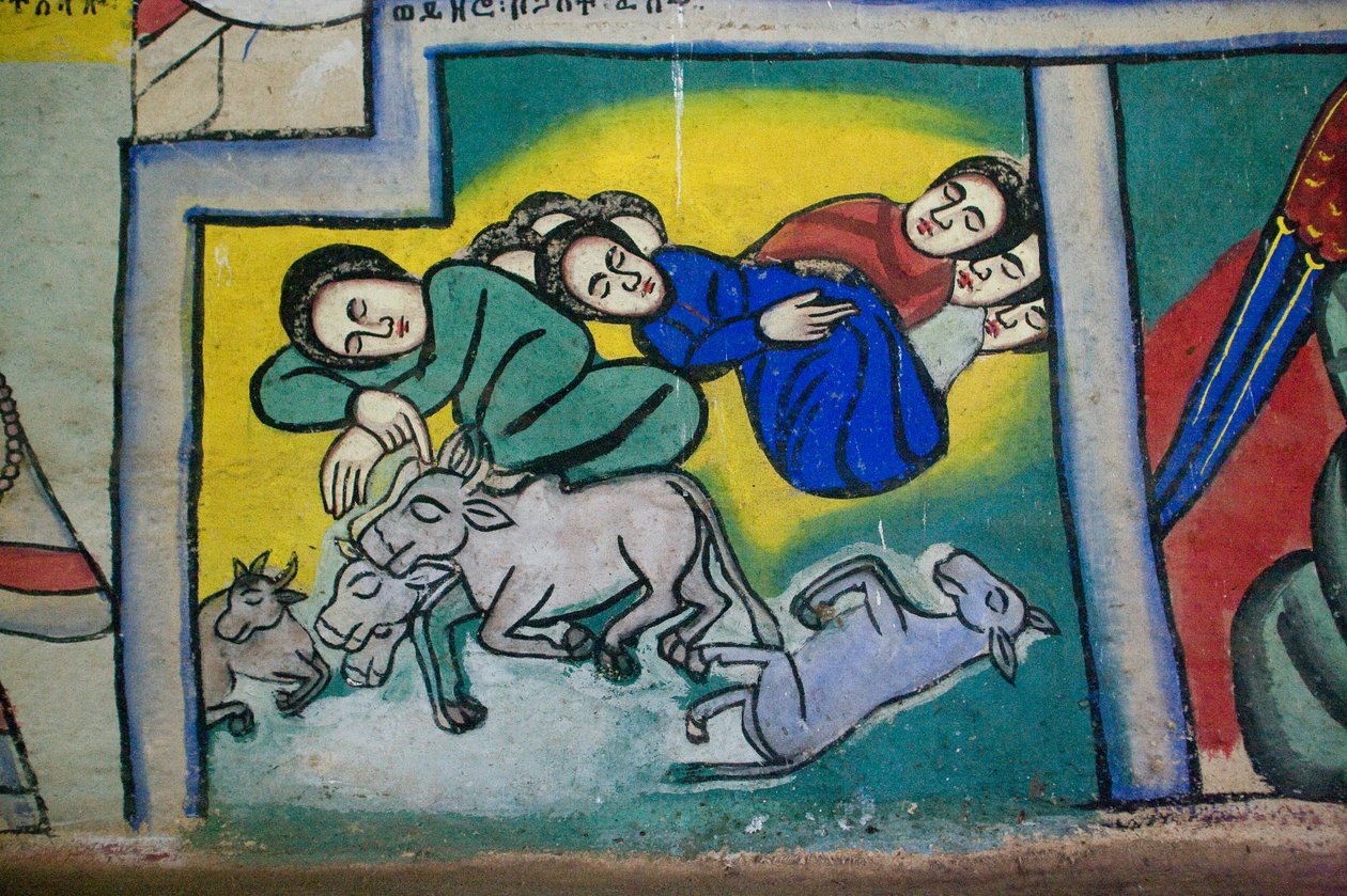 Debir Sina Mary Church, Gorgora, Lake Tana, Etiopia, Afrikka tekijältä Unknown
