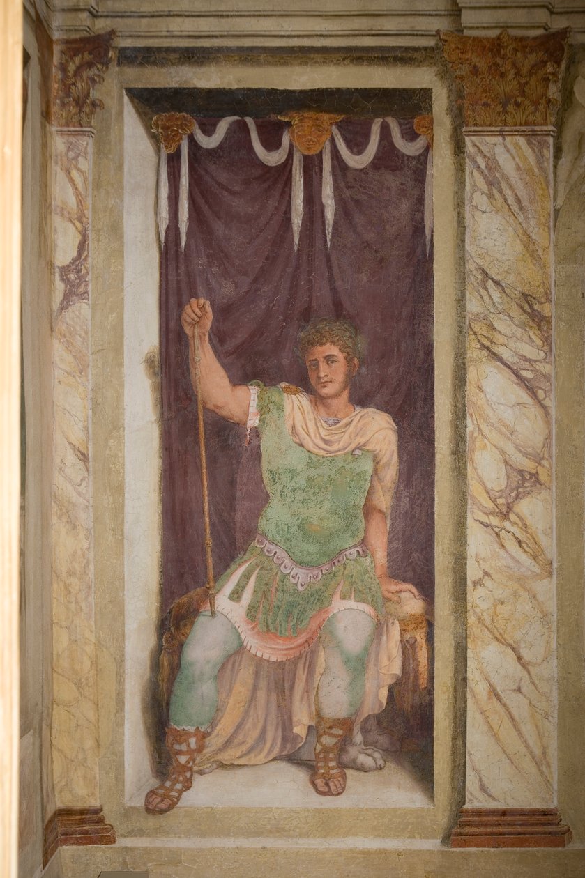 Fresco, Villa dei Vescovi, Luvigliano, Veneto, Italia tekijältä Unknown