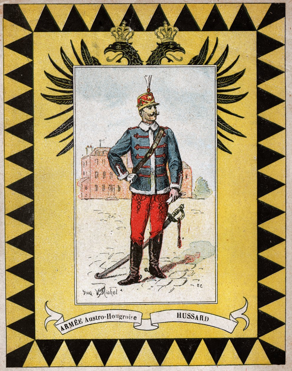Hussard. Husaari. tekijältä Unknown