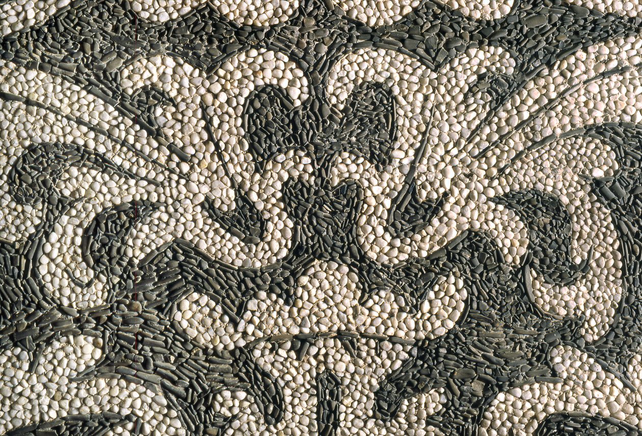 Mosaiikki- ja seinäkoristeet, Nymphaeum at Villa Litta Visconti Borromeo Arese, Lainate, Lombardia, Italia tekijältä Unknown