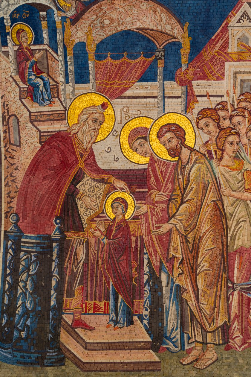 Mosaiikki Manastir Ostrogissa, Montenegrossa tekijältä Unknown