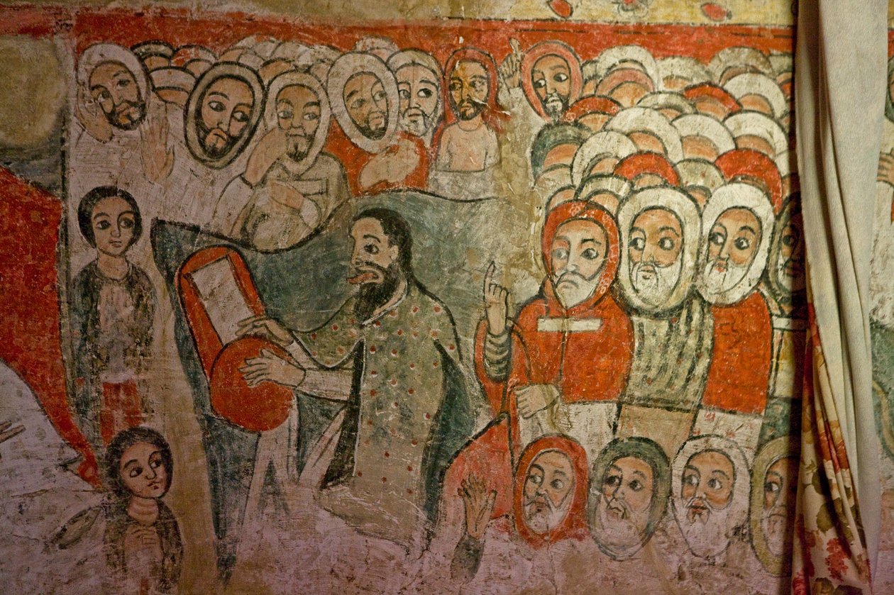 Narga Selassie Christian Church, Dekin saari, Tana-järvi, Gondarin alue, Etiopia, Afrikka tekijältä Unknown