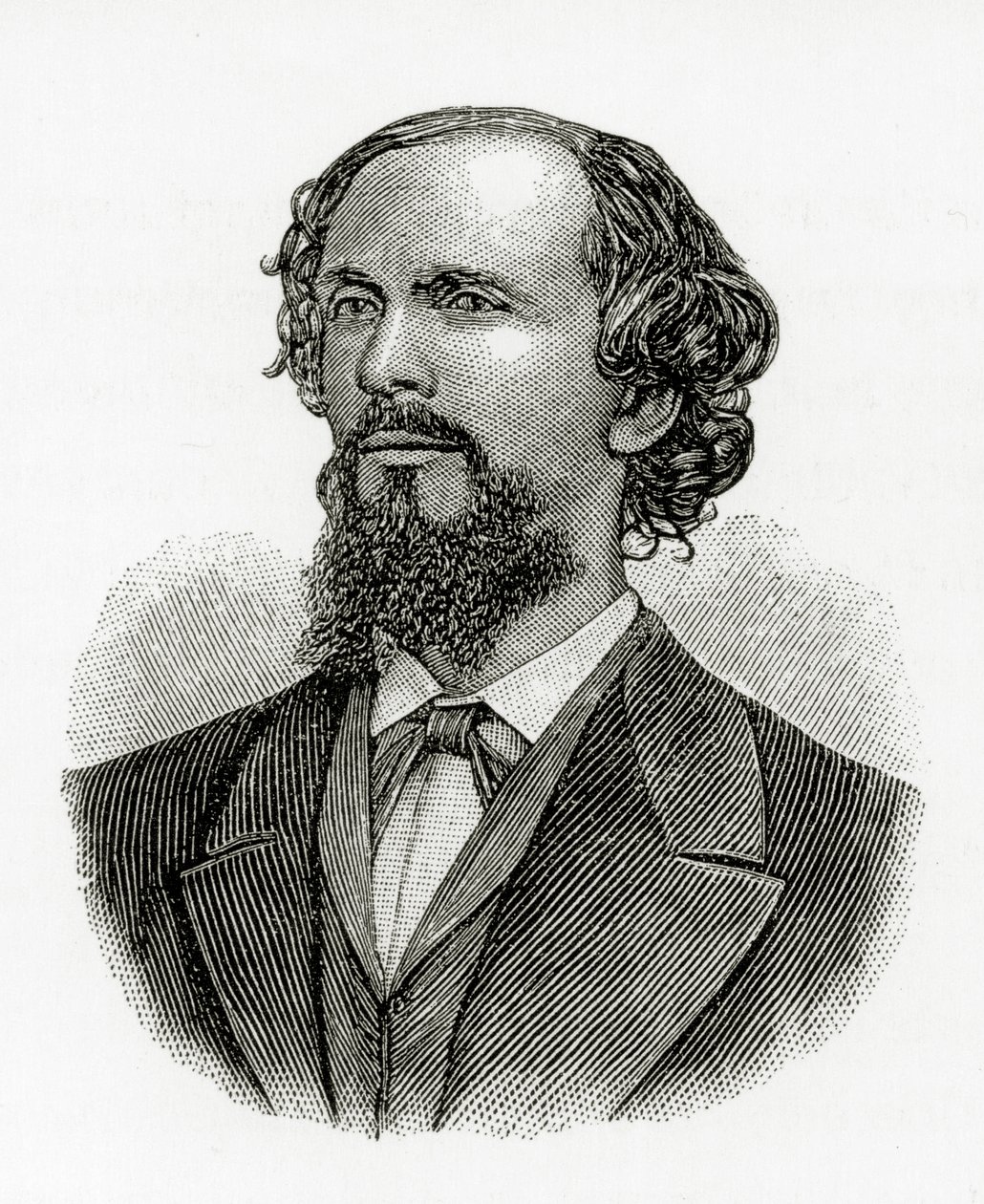 Karl Heinrich Ulrichsin muotokuva, 1899 tekijältä Unknown