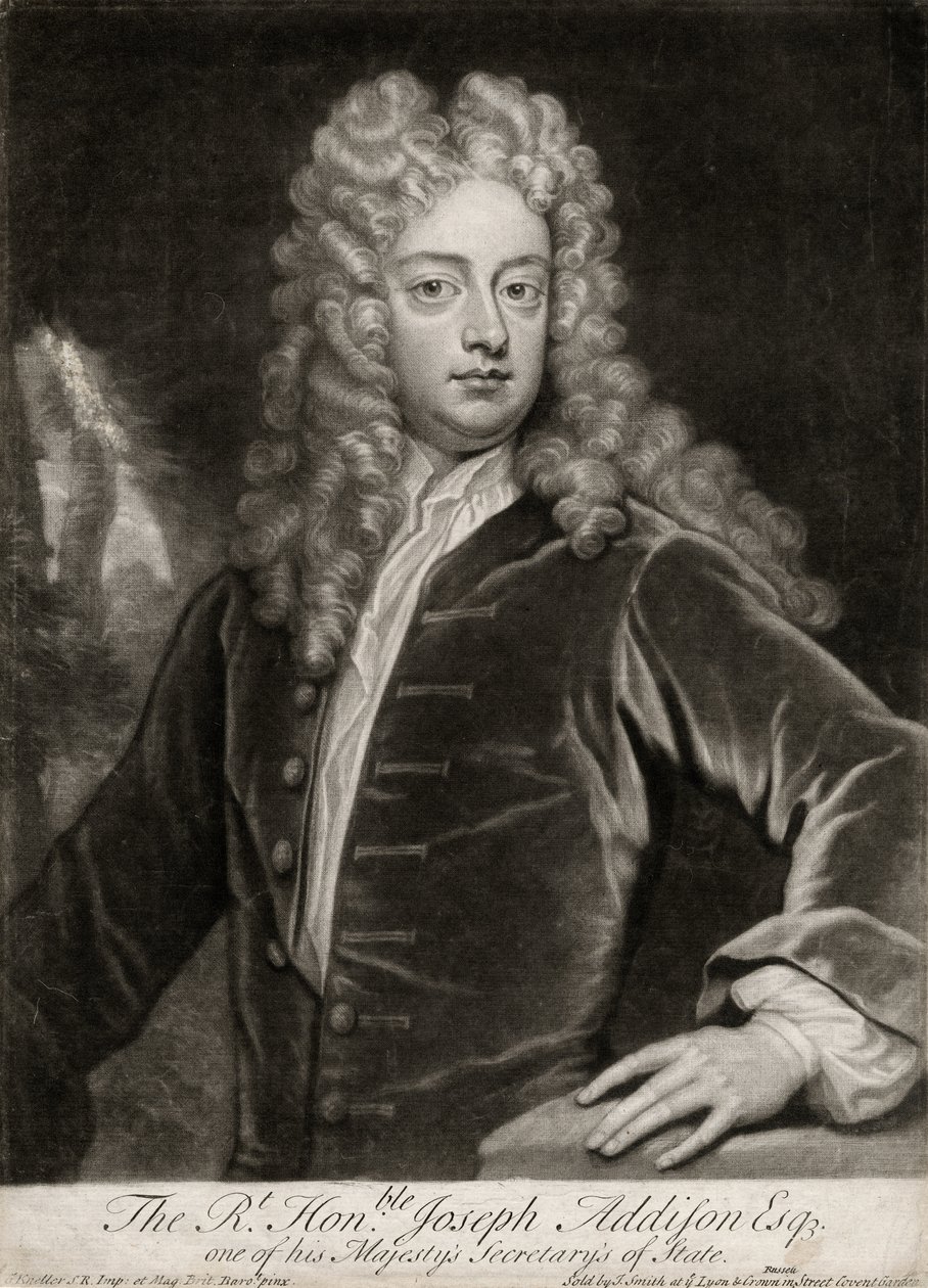 Oikea Joseph Addison, 1703-12. tekijältä Unknown