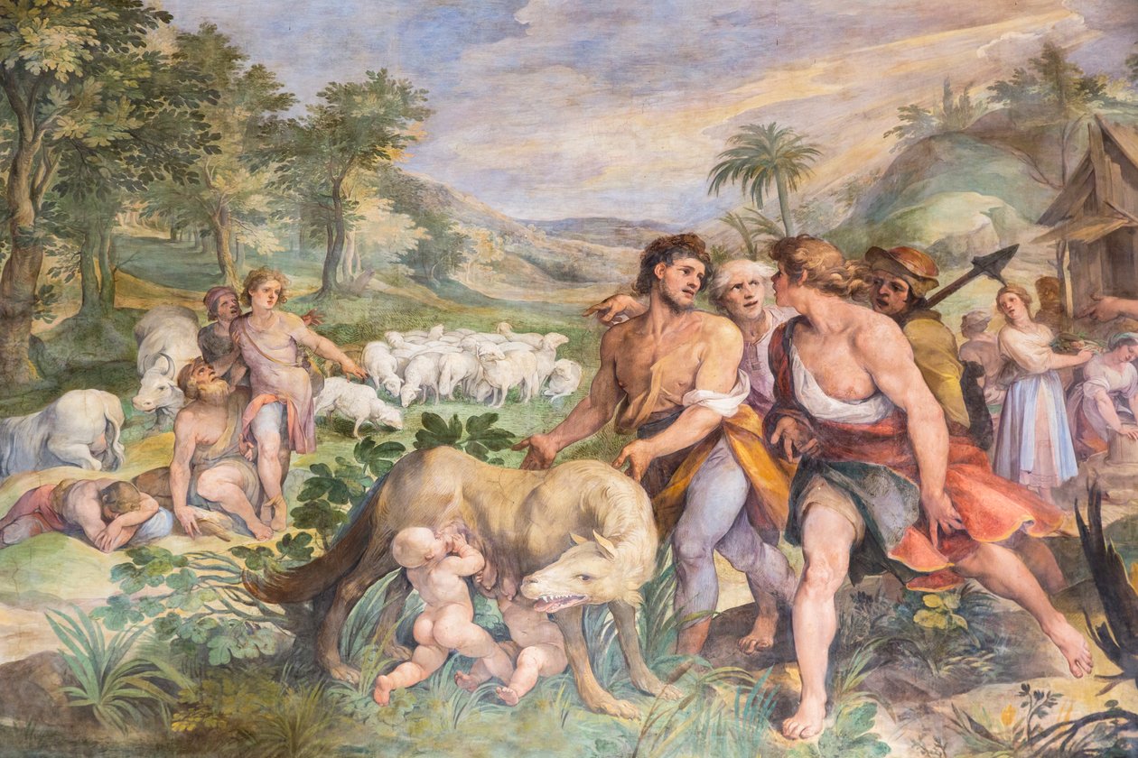 Romulus ja Remus, Rooma, Italia tekijältä Unknown