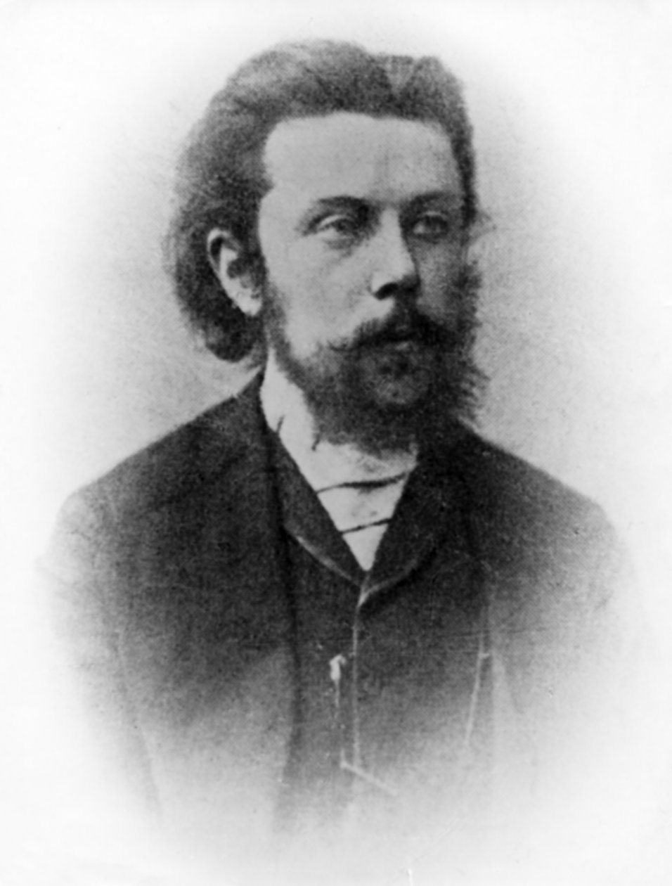 Venäläinen säveltäjä Modest Mussorgski (1835-1881). tekijältä Unknown