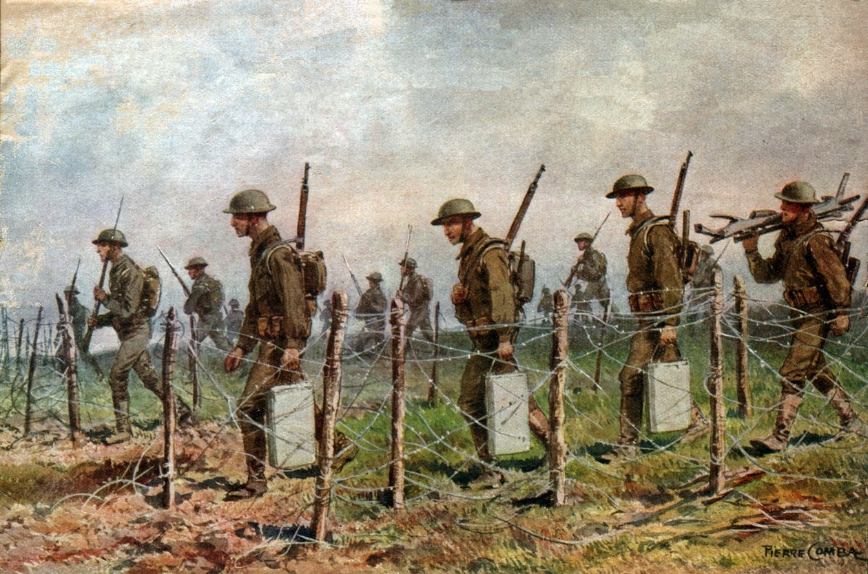 Amerikkalaiset sotilaat, 1917. Amerikkalaiset sotilaat, 1917. tekijältä Unknown
