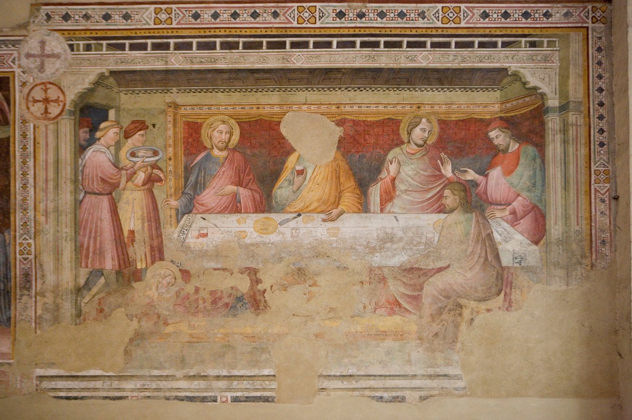 St. Francescon kirkko, Arezzo, Toscana, Italia tekijältä Unknown