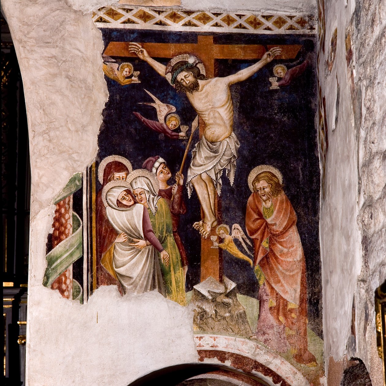 St. Maria del Conforton kirkko, Maia Bassa, Merano, Etelä-Tirol, Italia tekijältä Unknown