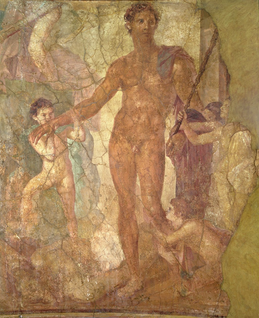 Theseus ja Minotauros, Pompei tekijältä Unknown