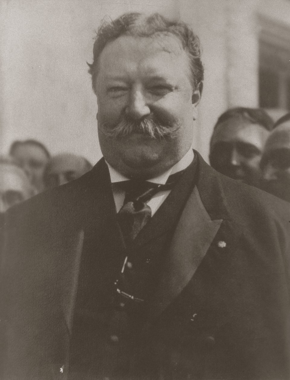 William H. Taft (1857-1930) Louisianan ostonäyttelyssä, 1904 tekijältä American Photographer