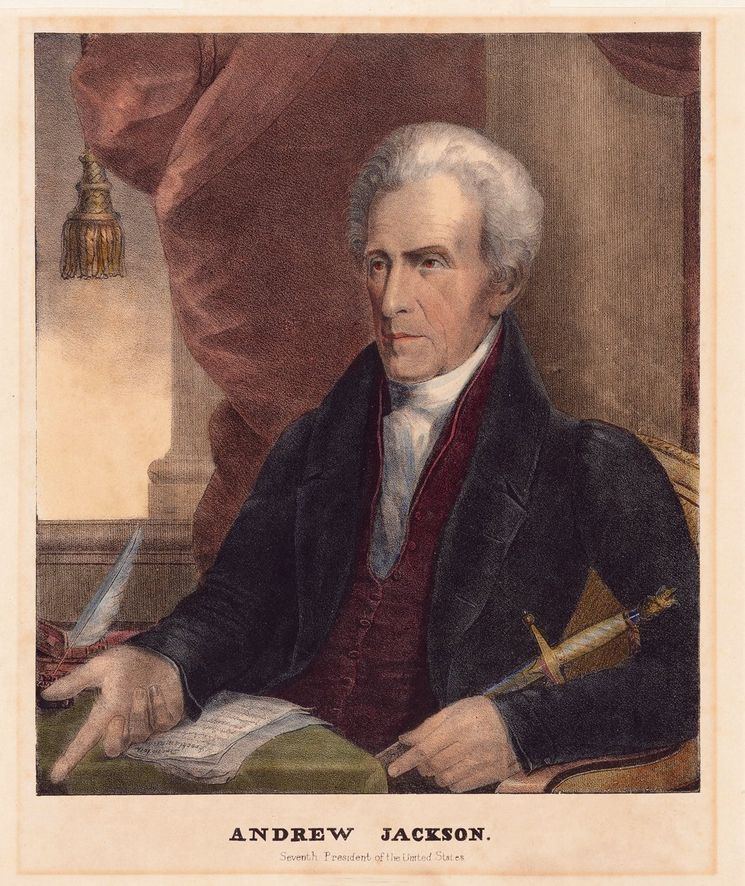 Andrew Jackson, pubi. 1842 tekijältä American School