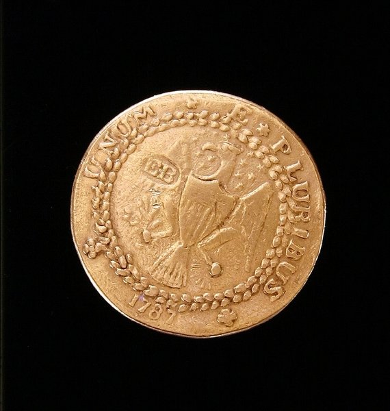 Brasher Doubloon, New York, 1787 (kulta) (katso myös 343636) tekijältä American School