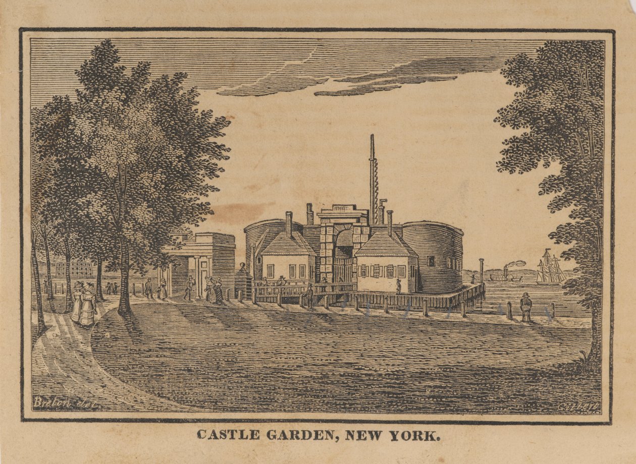 Castle Garden, New York tekijältä American School