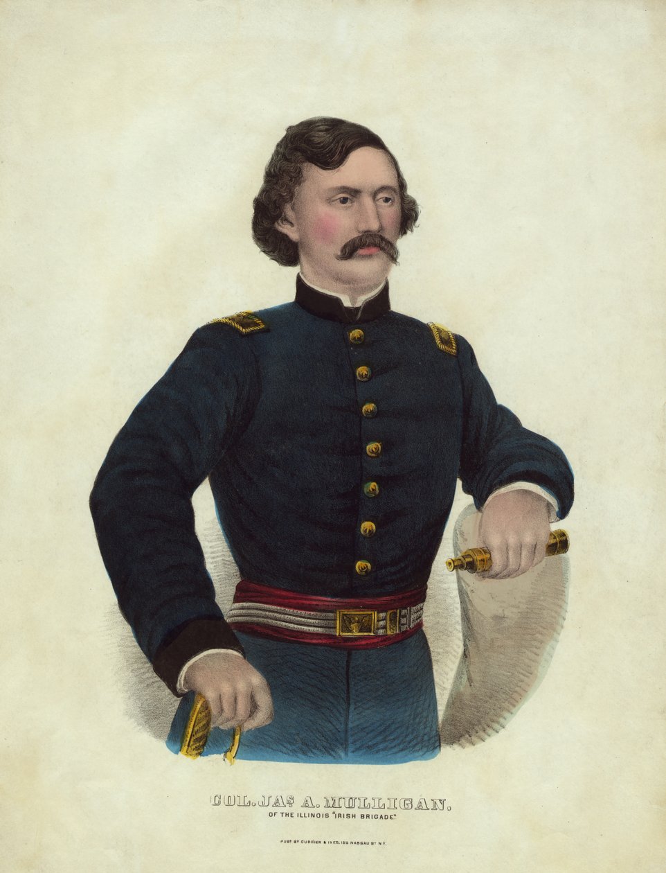 Eversti Jas. A Mulligan, Illinois Irish Brigade, julkaisi tekijältä American School