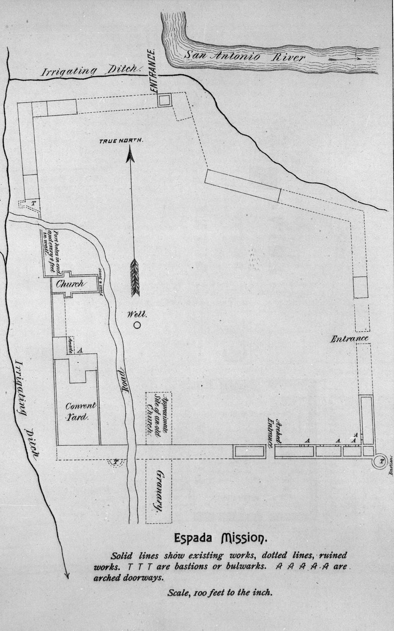 San Francisco de la Espadan lähetystön ulkoasu tekijältä American School