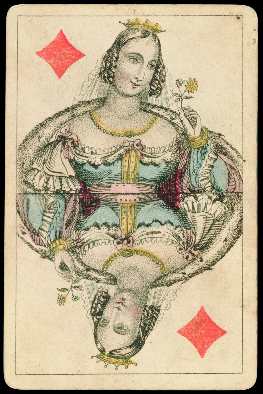 Pelikortti: Queen of Diamonds tekijältä American School