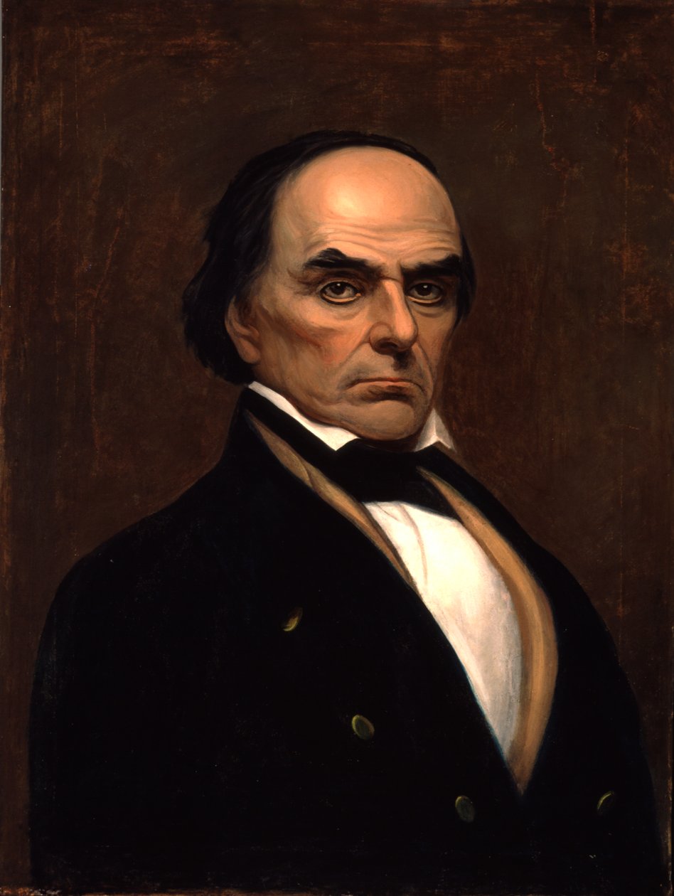 Daniel Websterin muotokuva, n. 1840-1845 tekijältä American School