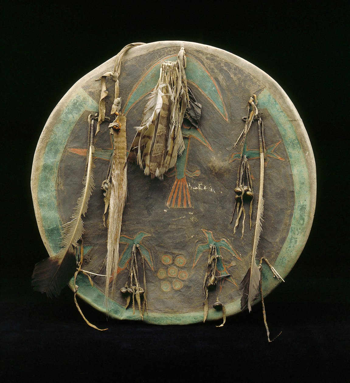 Shield, Cheyenne, n. 1860 tekijältä American School