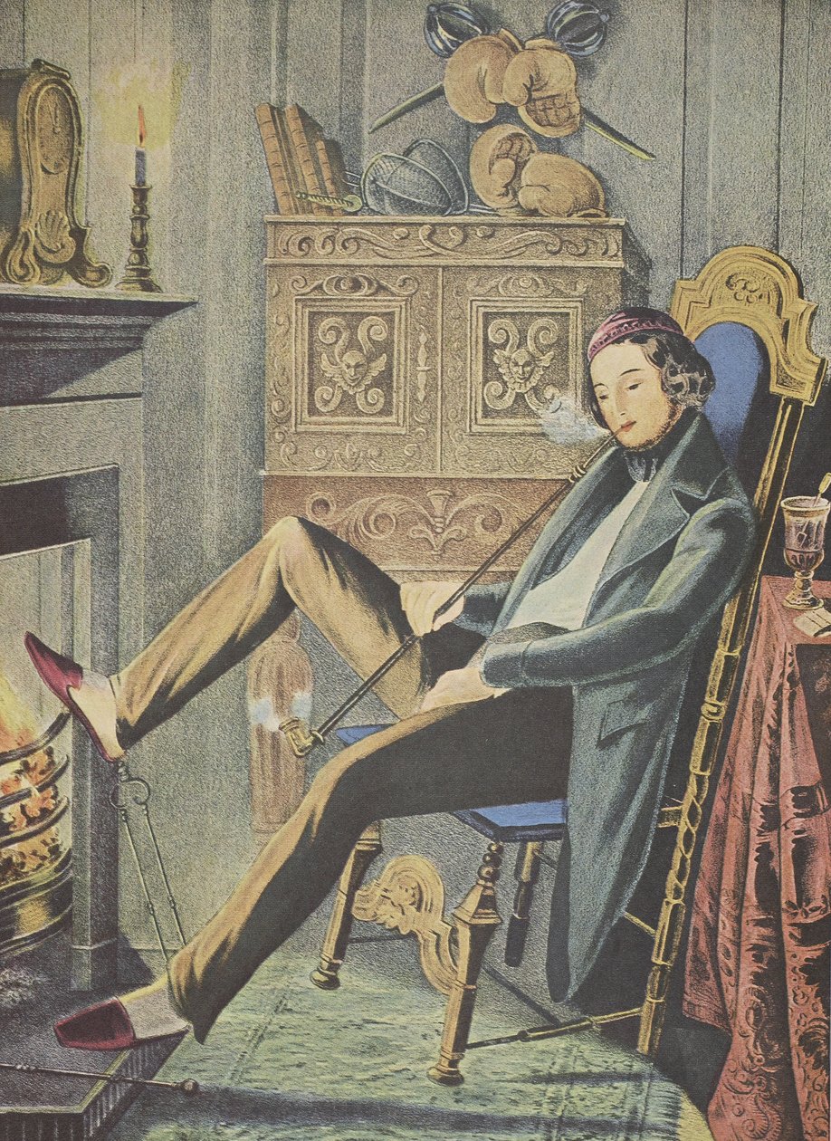 Single, pubi. 1845, Currier & Ives tekijältä American School
