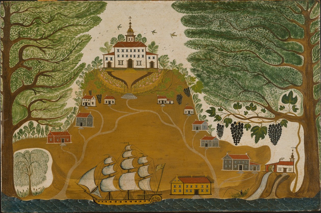 Plantation, noin 1825 tekijältä American School