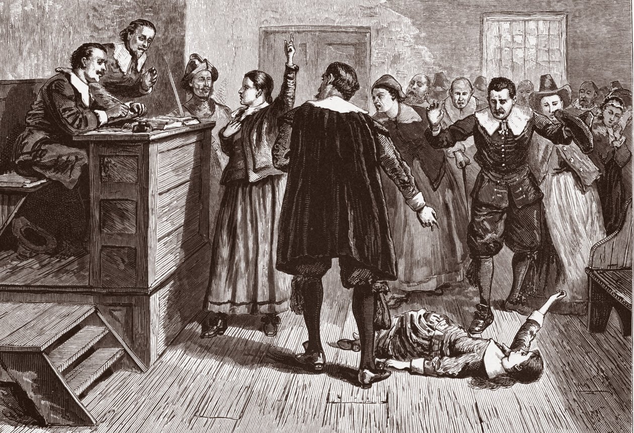 Noituus Salem Villagessa; Pioneersilta Amerikan asutuksella: Floridasta vuonna 1510 Kaliforniaan vuonna 1849; William A Crafts; pub. 1876 tekijältä American School