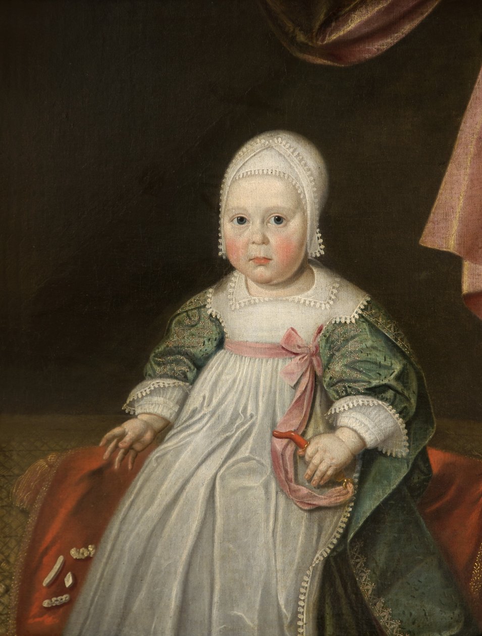 Lapsen muotokuva, n. 1630 tekijältä Dutch School