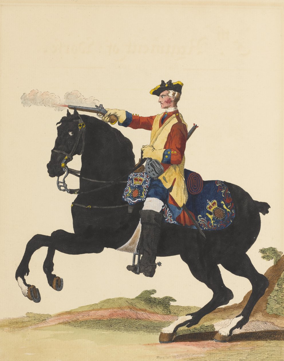 5. hevosrykmentti, 1742 tekijältä English School