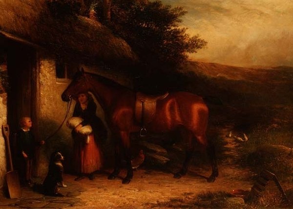 Mökin ovella, 1800-luku tekijältä English School